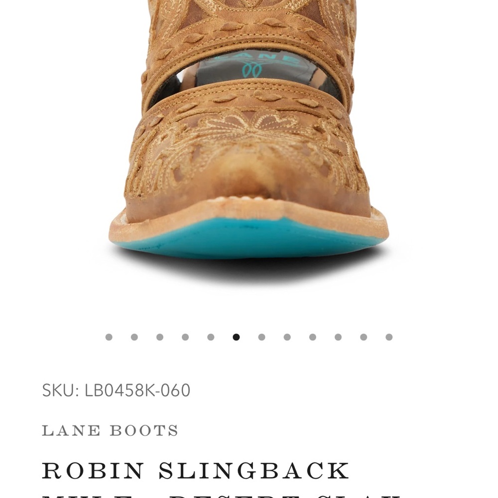 SKU: LB0458K-060
LANE BOOT
ROBIN SLINGBACK
MULE - DESERT CLAY - Picture 5 of 16